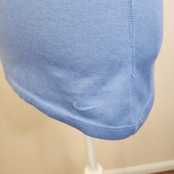 Nike Womens Dri Fit Sleeveless Shirt Tank Top Blue Size Small Racer Back Loose - Picture 3 of 6
